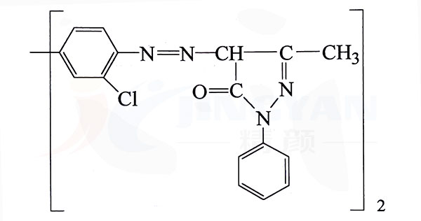 有机颜料橙13分子结构图
