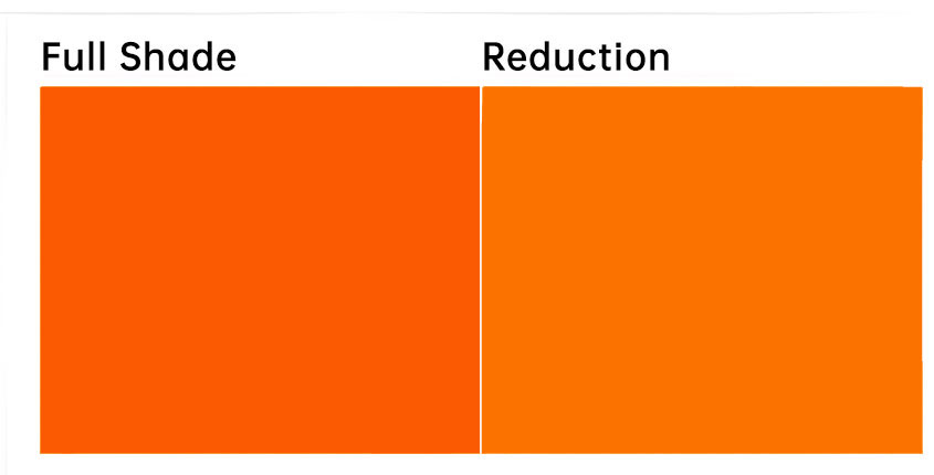 DPP颜料橙71颜色示意图