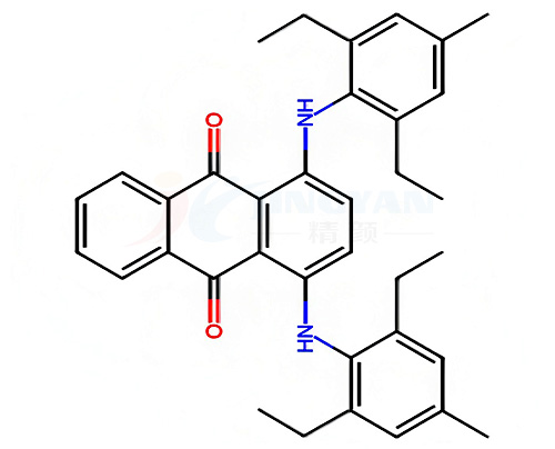 溶剂蓝97化学分子式结构图
