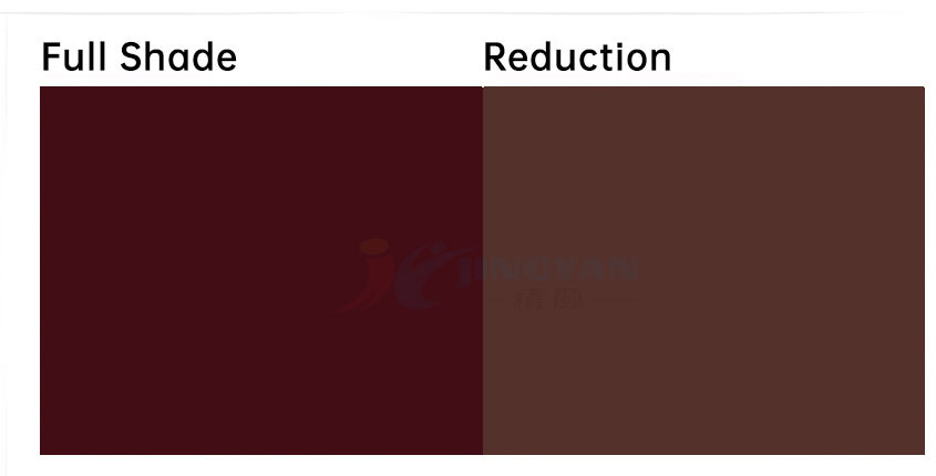 甲川染料溶剂棕53色卡示意图