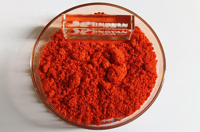 溶剂橙60色粉实拍图