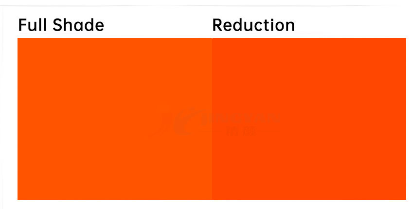 溶剂橙63着色颜色色卡展示
