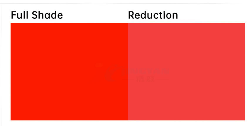 染料溶剂红135着色色卡